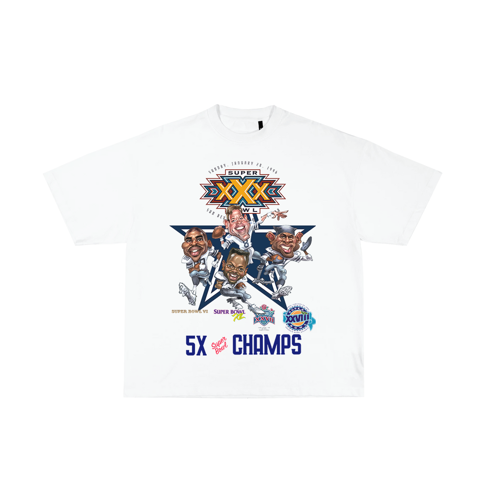 1995 Cowboys Super Bowl Tee